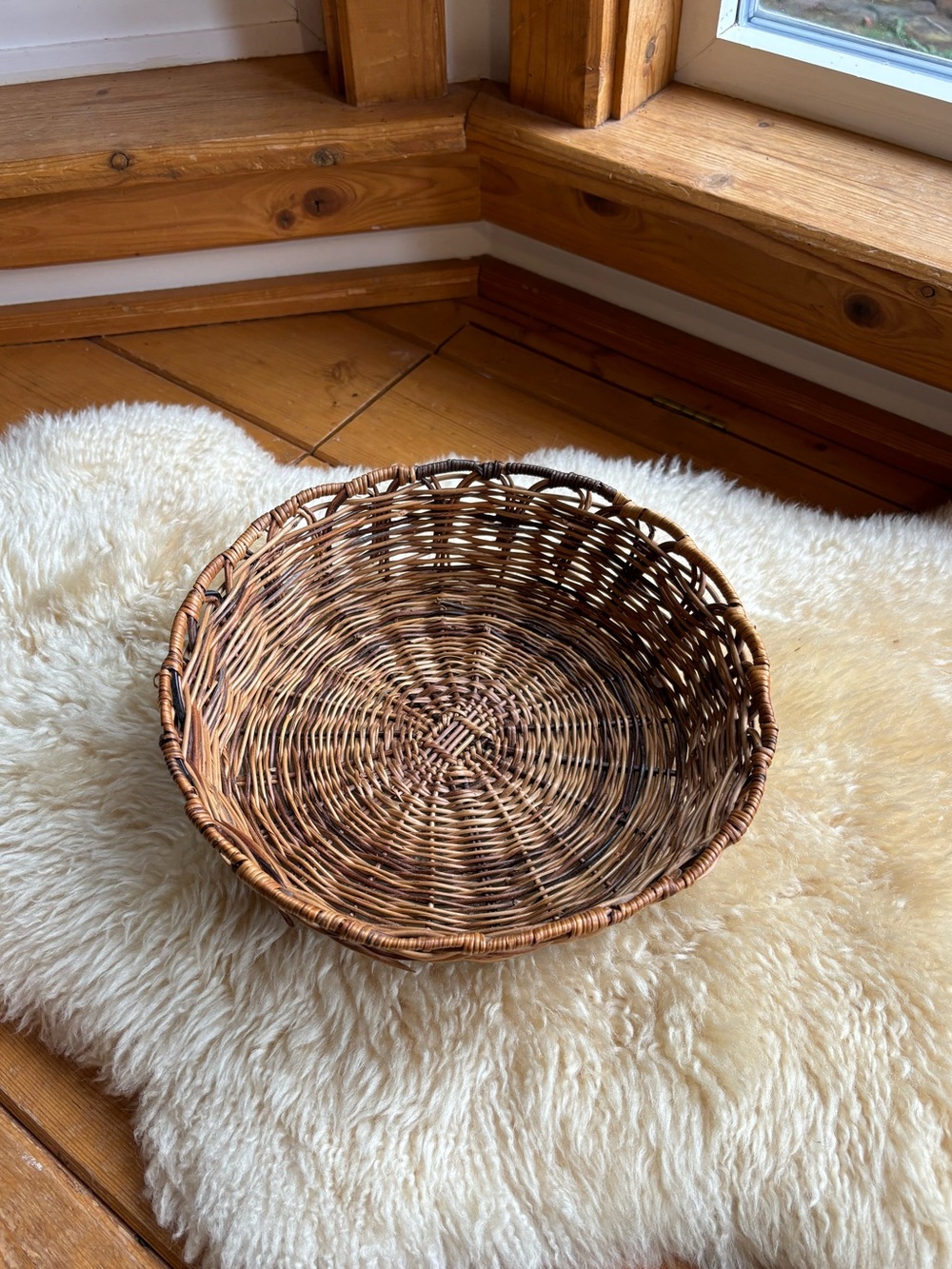 Vintage Wicker Basket